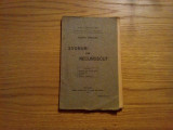 EUGENIU SPERANTIA - Svonuri din Necunoscut - 1921, 128 p., Alta editura