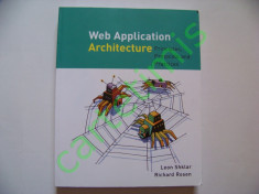 Web Application Architecture - Principles, Protocols and Practices foto