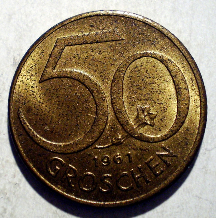 1.169 AUSTRIA 50 GROSCHEN 1961 XF
