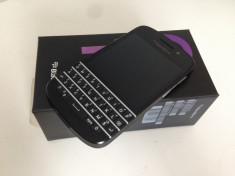 BLACKBERRY Q10 4G BLACK stare absolut impecabila , necodat , pachet complet - FOTO REALE ! foto