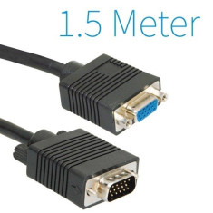 Cablu Extensie VGA Male la Female de 1.5 metri YPC002 foto