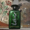 Vintage-Sticla sticluta Recipient PARFUM,culoare verde,h 10 cm,..80ccm URALT LAVENDEL