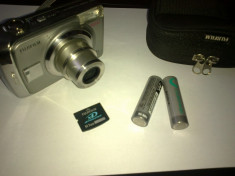 Aparat foto digital Fujifilm Finepix A900 9 megapixeli pachet complet foto