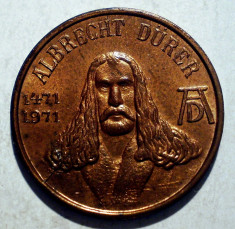 1.173 JETON ALBRECHT DURER 1471 1971 NURNBERG 20mm foto