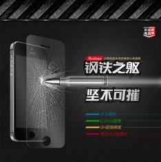 Geam iPhone 5 5C 5S SE Tempered Glass 0.3mm by Yoobao Original foto