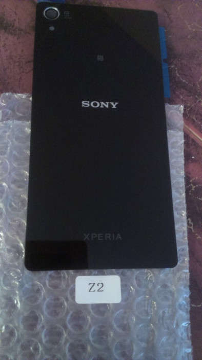 CAPAC BATERIE SONY XPERIA Z2 DISPONIBIL PE ALB NEGRU NOU SIGILAT CAPAC SPATE