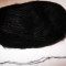 Fir de tricotat sau crosetat , mohair natural cu matase , moale , pufos , de foarte buna calitate , negru intens