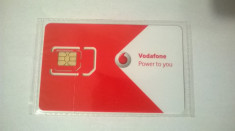 cartela Vodafone foto