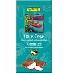 Ciocolata cu crema de cocos 100g Rapunzel foto