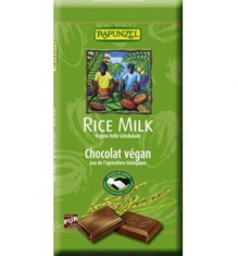 Ciocolata vegana cu lapte de orez Bio 100g Rapunzel foto
