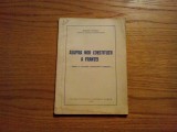 ASUPRA NOII CONSTITUTII A FRANTEI - Andre Marty - Editura P. C. R., 1946, 75 p., Alta editura