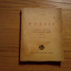DUMITRU G. NANU - Poesii - Pronaos 1902-1934 - Intaia Mie, 1934, 399 p.