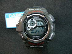 CEAS CASIO G-SHOCK G9300-1 MUDMAN BLACK&amp;amp;SILVER EDITION-MODEL 2015-POZE REALE !! foto