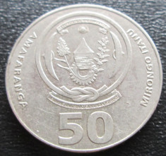 (1271) RWANDA 50 FRANCI 2003 foto