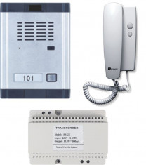 Kit complet Interfon rezidential Genway - 1 familie foto