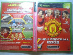 Joc XBox classic - Manchester United Club Fotball 2005 - (GameLand - sute de jocuri) foto