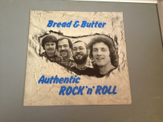 BREAD &amp;amp; BUTTER - AUTHENTIC ROCK&amp;#039;N ROLL(1979/BELLAPHON REC/RFG)- DISC VINIL/VINYL foto