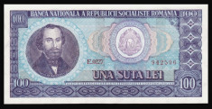 6. ROMANIA, 100 LEI 1966, UNC foto