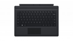 Tastatura Microsoft Surface 3 Pro Type Cover (Negru) NOU, Backlit (cu iluminare) foto