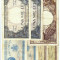 13) Lot 7 bancnote romanesti de 500 lei 5000 lei si 1000 lei date diferite 1940 1941 1943 1944