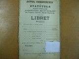 Carte Veche Banca Populara Brancoveanu Doicesti Dambovita Targoviste 1904, 40 Pagini
