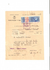 document Bucuresti cu timbre fiscale 1 foto
