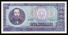 2. ROMANIA, 100 LEI 1966, UNC foto