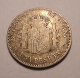 Spania 1 Peseta 1900, Europa