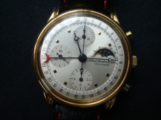 Ceas de mana barbatesc, mecanic, cronograf (chronograph) ALFRED ROCHAT si fii foto