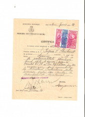 document Bucuresti cu timbre fiscale 2 foto