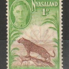 NYASALAND - 1947, nestampilat, MNH