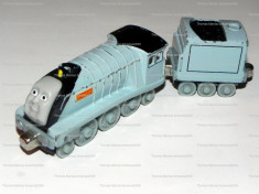 TAKE Along / TAKE-n-Play cu magnet - Thomas and Friends trenulet jucarie - locomotiva SPENCER - (SFB1) foto