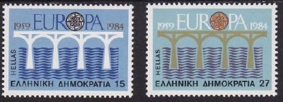 C725 - Grecia 1984 - cat.nr.1533-4 neuzat,perfecta stare foto