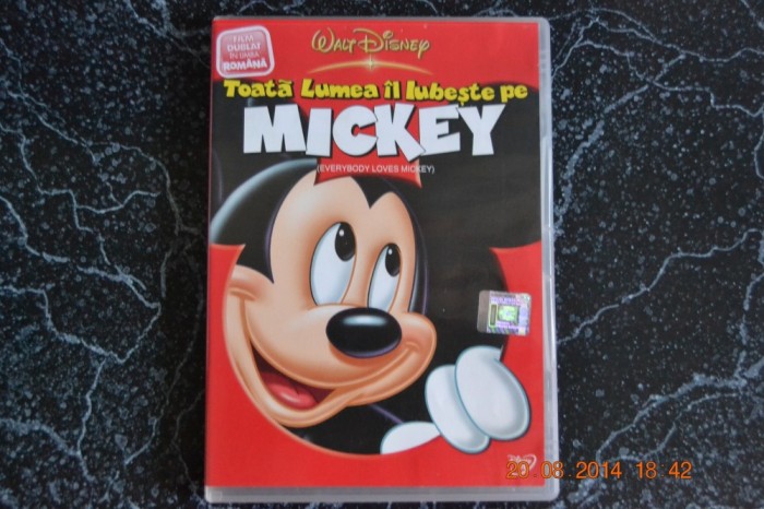 Toata lumea il iubeste pe Mickey - dvd desene animate foto mare Toata lumea il iubeste pe Mickey - dvd desene animate foto mare