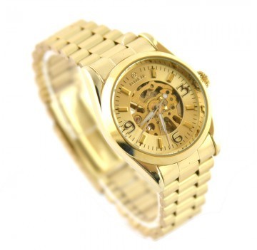 REDUCERE Ceas dama Automatic GOER - CIRCLE GOLD Edition foto mare REDUCERE Ceas dama Automatic GOER - CIRCLE GOLD Edition foto mare