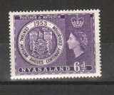 Timbru - NYASALAND - 1953, nestampilat, urme de sarniera, MH