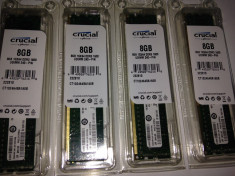 Memorie ram 8gb ddr3 1600mhz cl11 Crucial noua sigilata optional kit 16gb 32gb foto