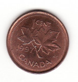 Canada 1 cent 1997 - KM# 289, America de Nord