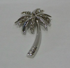 Pandativ aur 14k cu diamante &amp;quot; PALM TREE&amp;quot; foto