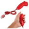 Maneta nunchuck Nintendo Wii controller rosie red