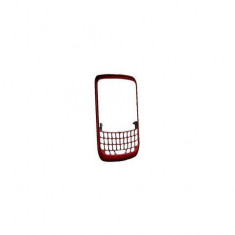 Carcasa rama fata BlackBerry Curve 8520 rosie Originala Noua foto