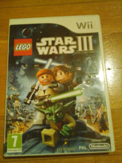 JOC WII LEGO STAR WARS 3 THE CLONE WARS ORIGINAL PAL / STOC REAL in Bucuresti / by DARK WADDER foto