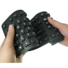 Tastatura flexibila din silicon foto