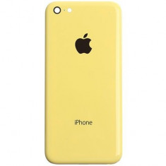 Capac baterie Apple iPhone 5C galben Original Nou foto