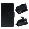 Husa toc negru portcard Samsung Galaxy S4 mini + folie protectie cadou si cablu date, Alt material