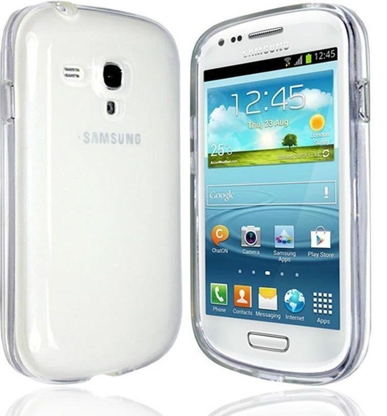 Husa transparenta silicon Samsung Galaxy S3 Mini i8190 + folie protectie  cadou | Okazii.ro
