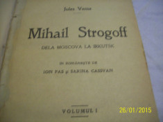 mihail strogoff-j. verne-dela moscova la irkutsk vol I+II -veche foto