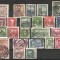 CEHOSLOVACIA - 1929-1934 - Lot 28 buc., stampilate