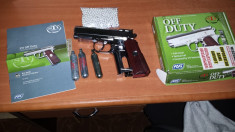 Pistol Airsoft STI OFF DUTY + 300 BBs + 3 rezerve CO2 foto