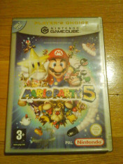 JOC GAMECUBE MARIO PARTY 5 PLAYER&amp;#039;s CHOICE ORIGINAL / STOC REAL in Bucuresti / by DARK WADDER foto